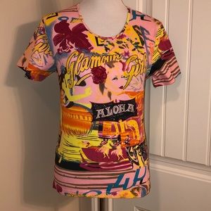 Cute Hawaiian theme top